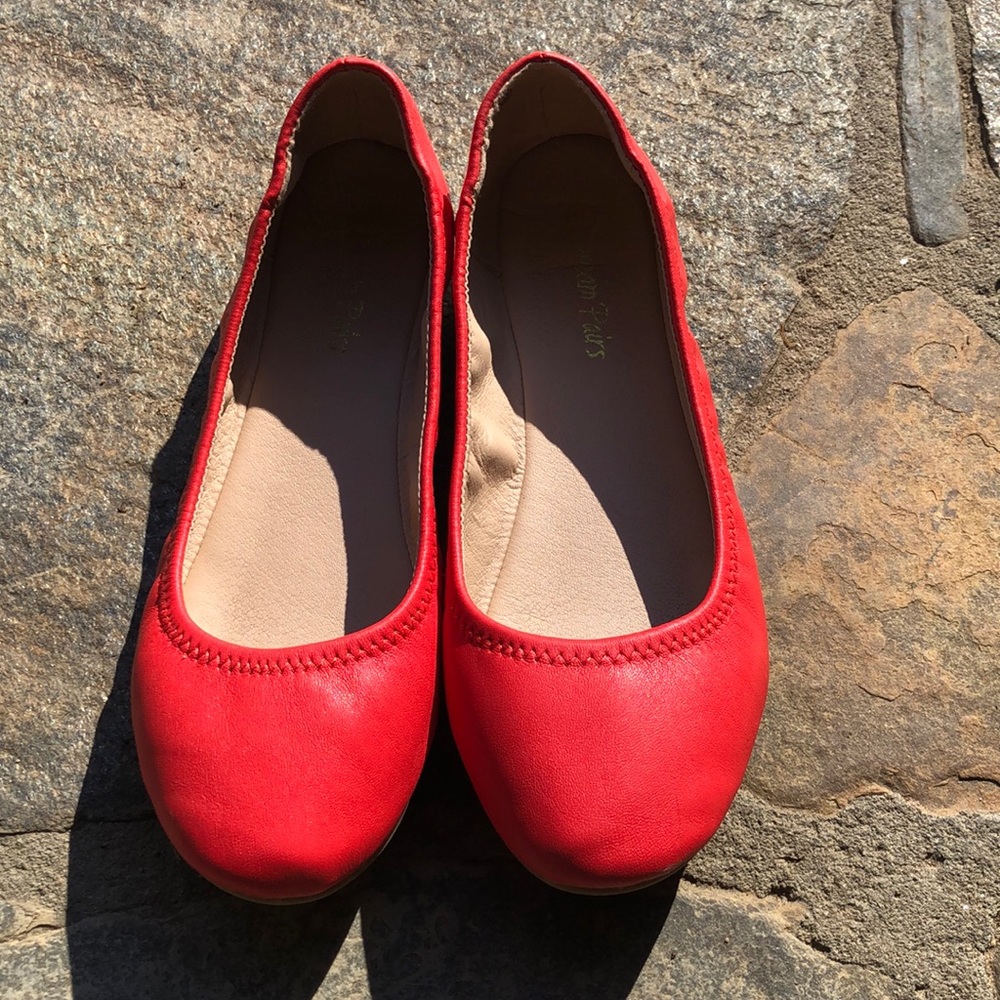 Dream Pairs Red Ballet Flat